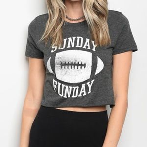 Sunday Funday Crop Top